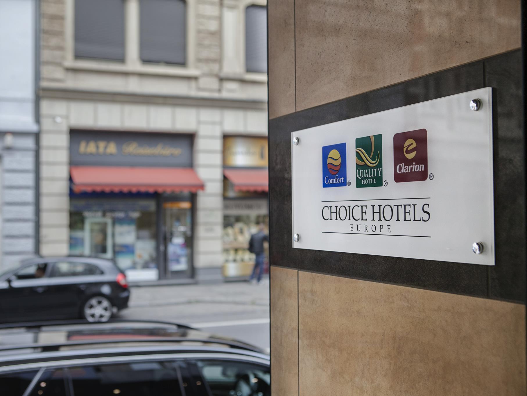 Comfort Hotel Frankfurt Central Station Франкфурт-на-Майне Экстерьер фото