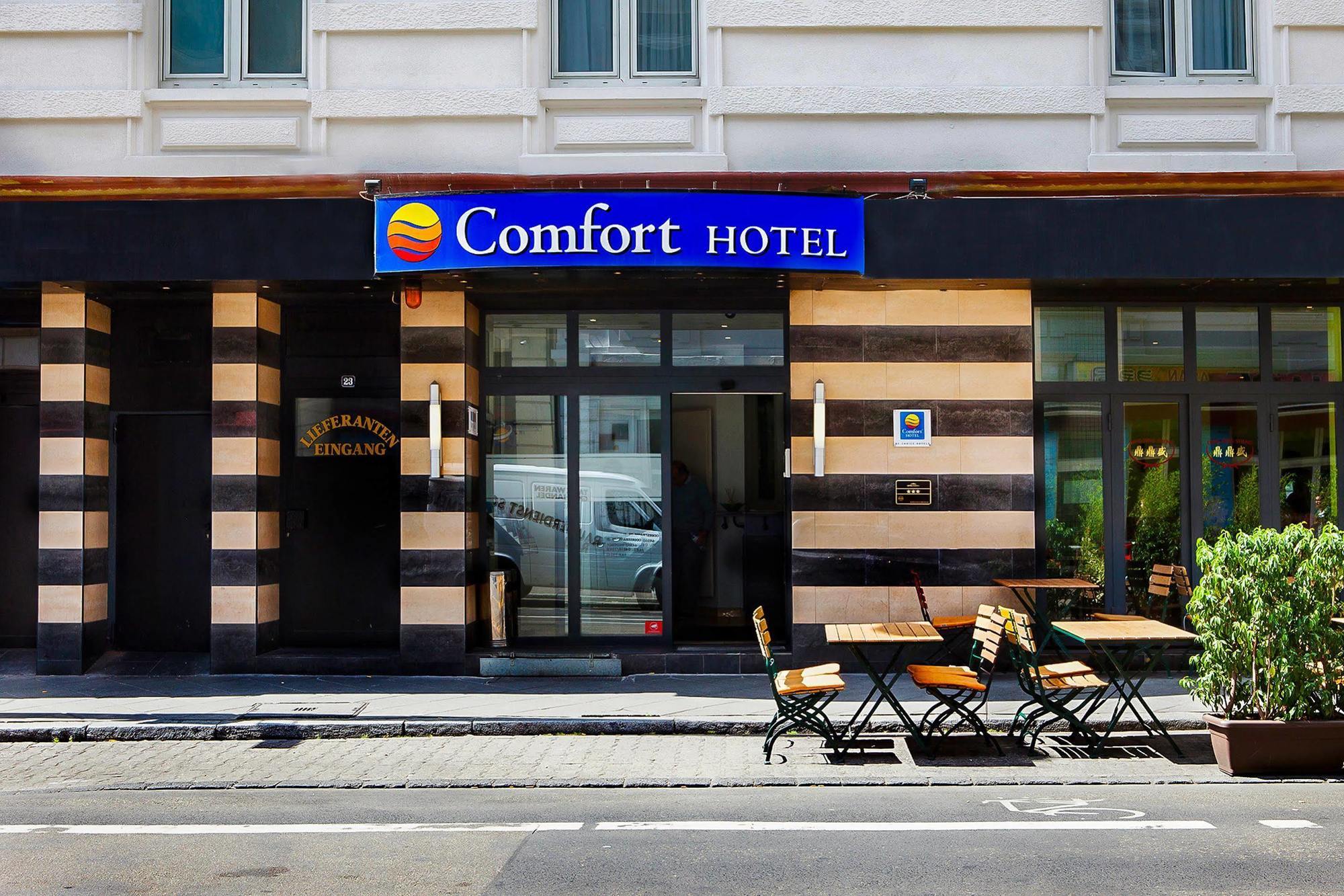Comfort Hotel Frankfurt Central Station Франкфурт-на-Майне Экстерьер фото